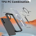 Custodia per telefono Kalebol Honeycomb con sistema di raffreddamento a nido d'ape e supporto MagSafe., For Samsung Galaxy A35 5G, For Galaxy A05s, For Galaxy A25 5G