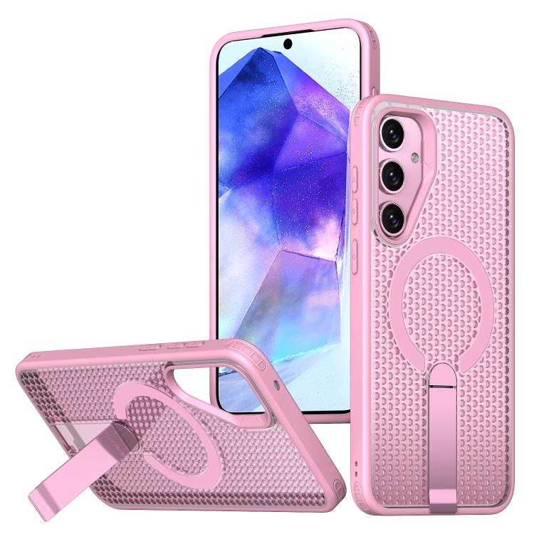 Custodia per telefono Kalebol Honeycomb con sistema di raffreddamento a nido d'ape e supporto MagSafe., For Samsung Galaxy A35 5G, For Galaxy A05s, For Galaxy A25 5G
