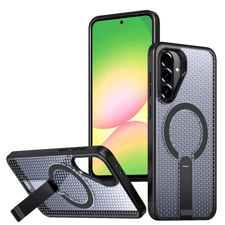 Custodia per telefono Kalebol Honeycomb con sistema di raffreddamento a nido d'ape e supporto MagSafe., For Galaxy A07 4G / 5G, For Galaxy A06 5G, For Galaxy A56 5G, For Galaxy A26 5G
