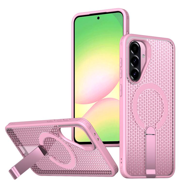 Custodia per telefono Kalebol Honeycomb con sistema di raffreddamento a nido d'ape e supporto MagSafe., For Galaxy A07 4G / 5G, For Galaxy A06 5G, For Galaxy A56 5G, For Galaxy A26 5G