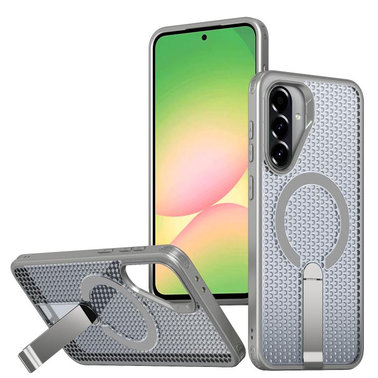 Custodia per telefono Kalebol Honeycomb con sistema di raffreddamento a nido d'ape e supporto MagSafe., For Galaxy A57 5G, For Galaxy A37 5G, For Galaxy A27 5G, For Galaxy A17 4G / 5G
