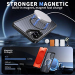 Custodia per telefono Kalebol Honeycomb con sistema di raffreddamento a nido d'ape e supporto MagSafe., For Galaxy A57 5G, For Galaxy A37 5G, For Galaxy A27 5G, For Galaxy A17 4G / 5G