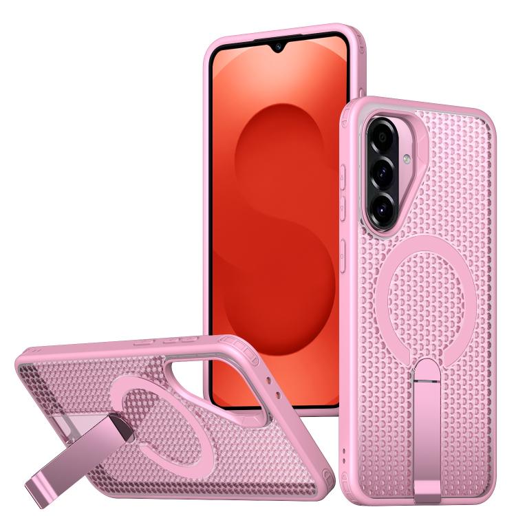 Custodia per telefono Kalebol Honeycomb con sistema di raffreddamento a nido d'ape e supporto MagSafe., For Galaxy A57 5G, For Galaxy A37 5G, For Galaxy A27 5G, For Galaxy A17 4G / 5G