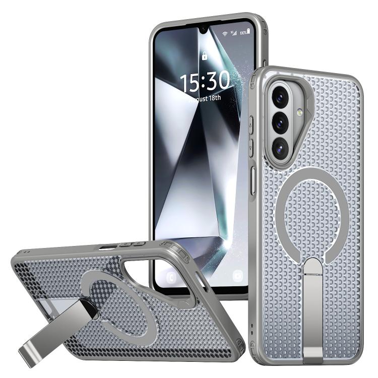 Custodia per telefono Kalebol Honeycomb con sistema di raffreddamento a nido d'ape e supporto MagSafe., For Galaxy A57 5G, For Galaxy A37 5G, For Galaxy A27 5G, For Galaxy A17 4G / 5G