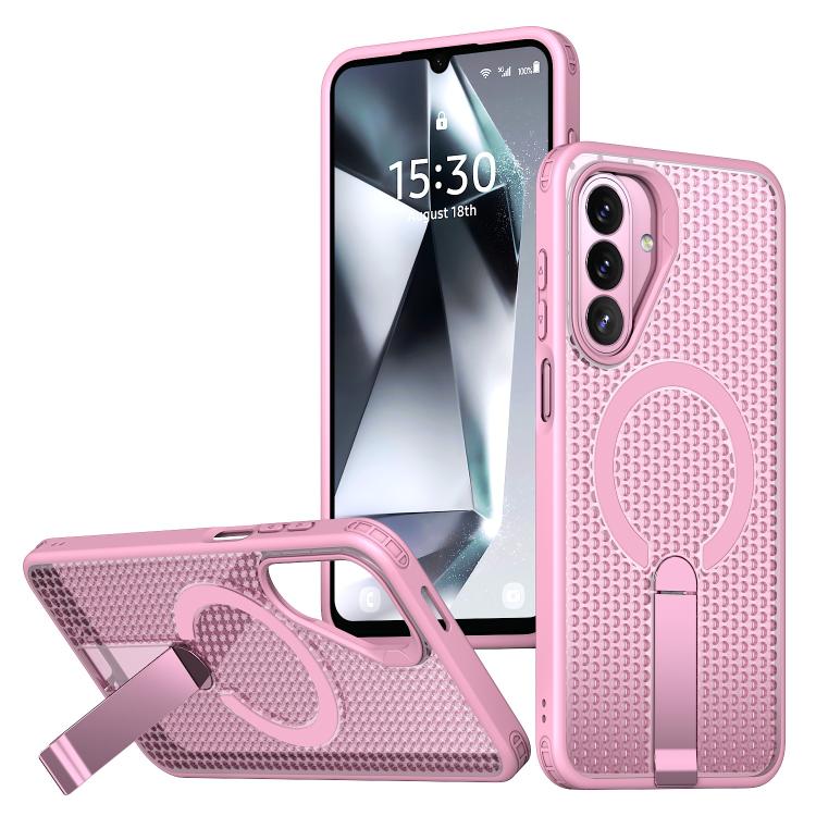 Custodia per telefono Kalebol Honeycomb con sistema di raffreddamento a nido d'ape e supporto MagSafe., For Galaxy A57 5G, For Galaxy A37 5G, For Galaxy A27 5G, For Galaxy A17 4G / 5G