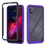Starry Sky Solid Color Series Custodia protettiva antiurto per PC + TPU, For T-Mobile REVVL 4, For T-Mobile REVVL 4+, ForT-Mobile REVVL 5G