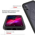 Starry Sky Solid Color Series Custodia protettiva antiurto per PC + TPU, For T-Mobile REVVL 4, For T-Mobile REVVL 4+, ForT-Mobile REVVL 5G