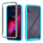 Starry Sky Solid Color Series Custodia protettiva antiurto per PC + TPU, For T-Mobile REVVL 4, For T-Mobile REVVL 4+, ForT-Mobile REVVL 5G