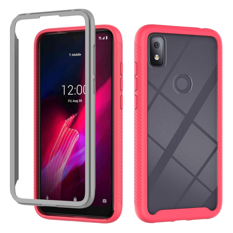 Starry Sky Solid Color Series Custodia protettiva antiurto per PC + TPU, For T-Mobile REVVL 4, For T-Mobile REVVL 4+, ForT-Mobile REVVL 5G
