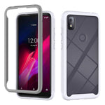 Starry Sky Solid Color Series Custodia protettiva antiurto per PC + TPU, For T-Mobile REVVL 4, For T-Mobile REVVL 4+, ForT-Mobile REVVL 5G