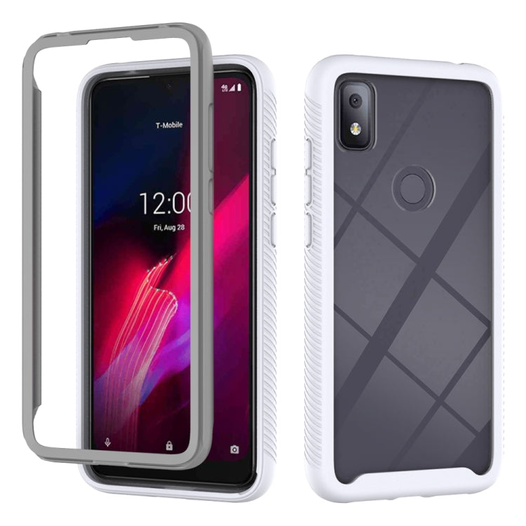 Starry Sky Solid Color Series Custodia protettiva antiurto per PC + TPU, For T-Mobile REVVL 4, For T-Mobile REVVL 4+, ForT-Mobile REVVL 5G