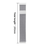 Cinturino per orologio xDfind Milanese in acciaio inossidabile, 16mm For Huawei Band B6 / B7