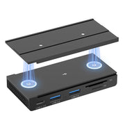 HST-2A1CTS 5 in 1 USB 3.0 Detachable Magnetic Docking Station, HST-2A1CTS