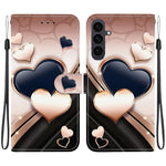 Custodia per telefono in pelle con texture cristallina e disegno colorato, For Samsung Galaxy S25 FE 5G, For Samsung Galaxy S25 Edge 5G