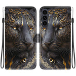 Custodia per telefono in pelle con texture cristallina e disegno colorato, For Samsung Galaxy S25 FE 5G, For Samsung Galaxy S25 Edge 5G