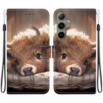 Custodia per telefono in pelle con texture cristallina e disegno colorato, For Samsung Galaxy S24 5G / S25 5G, For Samsung Galaxy S24+ 5G / S25+ 5G