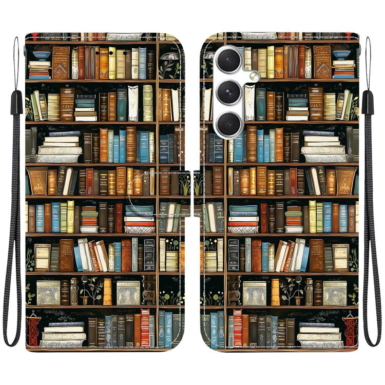 Custodia per telefono in pelle con texture cristallina e disegno colorato, For Samsung Galaxy S24 5G / S25 5G, For Samsung Galaxy S24+ 5G / S25+ 5G
