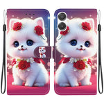 Custodia per telefono in pelle con texture cristallina e disegno colorato, For Galaxy A27 5G, For Galaxy A25e / A25 5G JP
