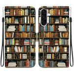 Custodia per telefono in pelle con texture cristallina e disegno colorato, For Galaxy A56 5G, For Galaxy A16 4G / 5G