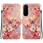 Custodia per telefono in pelle con texture cristallina e disegno colorato, For Galaxy A27 5G, For Galaxy A25e / A25 5G JP