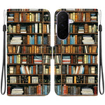 Custodia per telefono in pelle con texture cristallina e disegno colorato, For Galaxy A27 5G, For Galaxy A25e / A25 5G JP