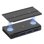 HST-3A1C 4 in 1 USB 3.0 Detachable Magnetic Docking Station, HST-3A1C