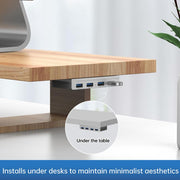 HST-4A-U3 4 in 1 USB 3.0 Detachable Magnetic Docking Station, HST-4A-U3