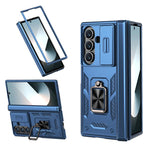 Custodia per telefono Kalebol con cerniera a finestra scorrevole e supporto ad anello, For Galaxy Z Fold8 Ultra 5G, For Galaxy Z Flip8 5G, For Galaxy Z Flip7 FE / Flip6, For Galaxy Z Fold7 5G