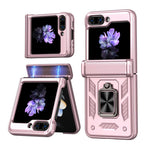 Custodia per telefono Kalebol con cerniera a finestra scorrevole e supporto ad anello, For Galaxy Z Fold8 Ultra 5G, For Galaxy Z Flip8 5G, For Galaxy Z Flip7 FE / Flip6, For Galaxy Z Fold7 5G