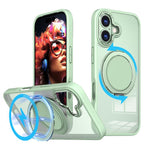 Custodia per telefono Kalebol con supporto magnetico MagSafe girevole a 360 gradi., For iPhone 17, For iPhone Air, For iPhone 16 Plus