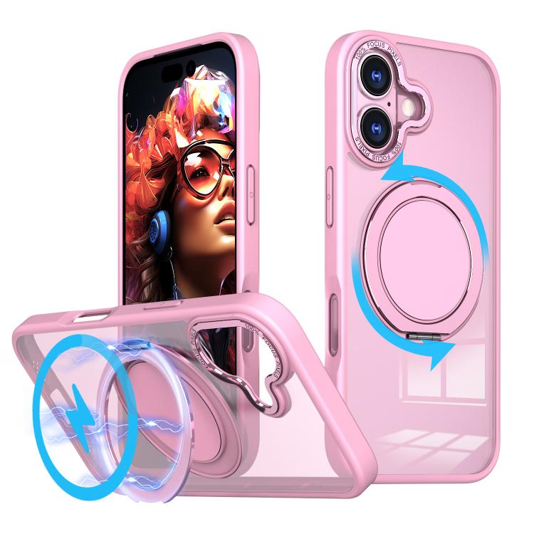 Custodia per telefono Kalebol con supporto magnetico MagSafe girevole a 360 gradi., For iPhone 17, For iPhone Air, For iPhone 16 Plus