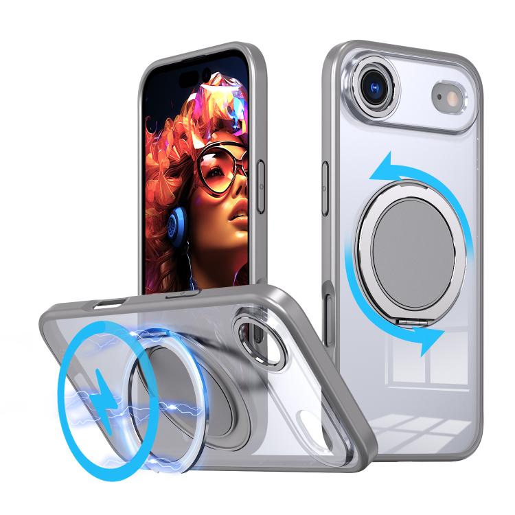 Custodia per telefono Kalebol con supporto magnetico MagSafe girevole a 360 gradi., For iPhone 17, For iPhone Air, For iPhone 16 Plus