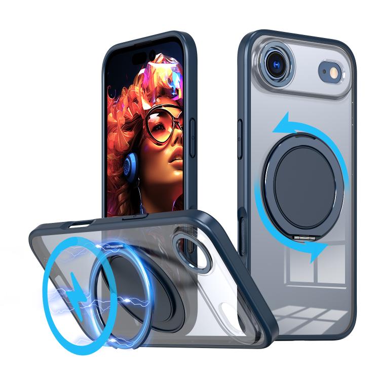 Custodia per telefono Kalebol con supporto magnetico MagSafe girevole a 360 gradi., For iPhone 17, For iPhone Air, For iPhone 16 Plus