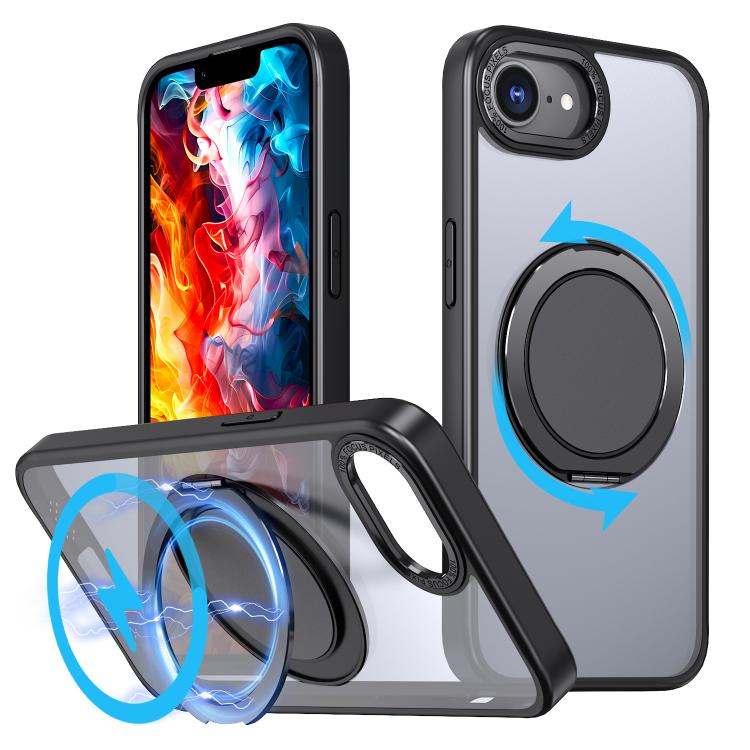 Custodia per telefono Kalebol con supporto magnetico MagSafe girevole a 360 gradi., For iPhone 17e / 16e, For iPhone 17 Pro Max, For iPhone 17 Pro