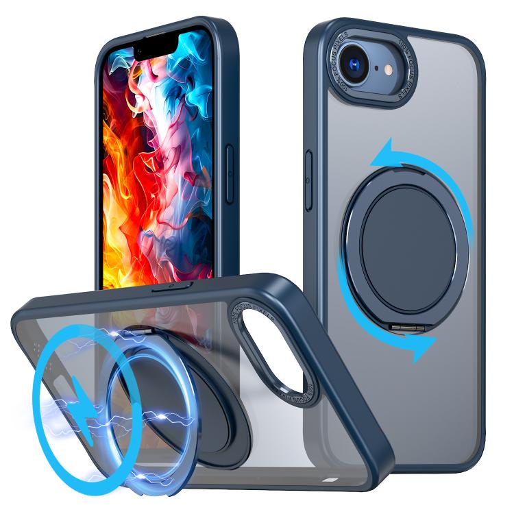 Custodia per telefono Kalebol con supporto magnetico MagSafe girevole a 360 gradi., For iPhone 17e / 16e, For iPhone 17 Pro Max, For iPhone 17 Pro