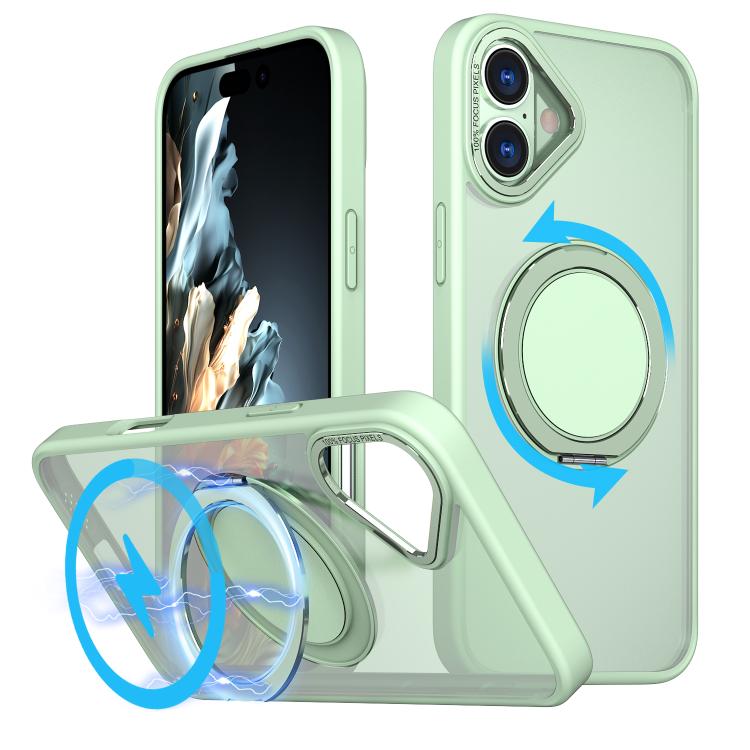 Custodia per telefono Kalebol con supporto magnetico MagSafe girevole a 360 gradi., For iPhone 17, For iPhone Air, For iPhone 16 Plus