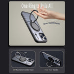Custodia per telefono Kalebol con supporto magnetico MagSafe girevole a 360 gradi., For iPhone 18 Pro, For iPhone 18 Pro Max