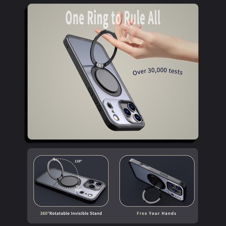 Custodia per telefono Kalebol con supporto magnetico MagSafe girevole a 360 gradi., For iPhone 18 Pro, For iPhone 18 Pro Max