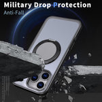 Custodia per telefono Kalebol con supporto magnetico MagSafe girevole a 360 gradi., For iPhone 18 Pro, For iPhone 18 Pro Max