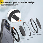 Custodia per telefono Kalebol con supporto magnetico MagSafe girevole a 360 gradi., For iPhone 18 Pro, For iPhone 18 Pro Max
