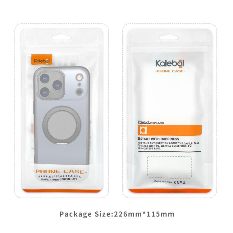 Custodia per telefono Kalebol con supporto magnetico MagSafe girevole a 360 gradi., For iPhone 18 Pro, For iPhone 18 Pro Max