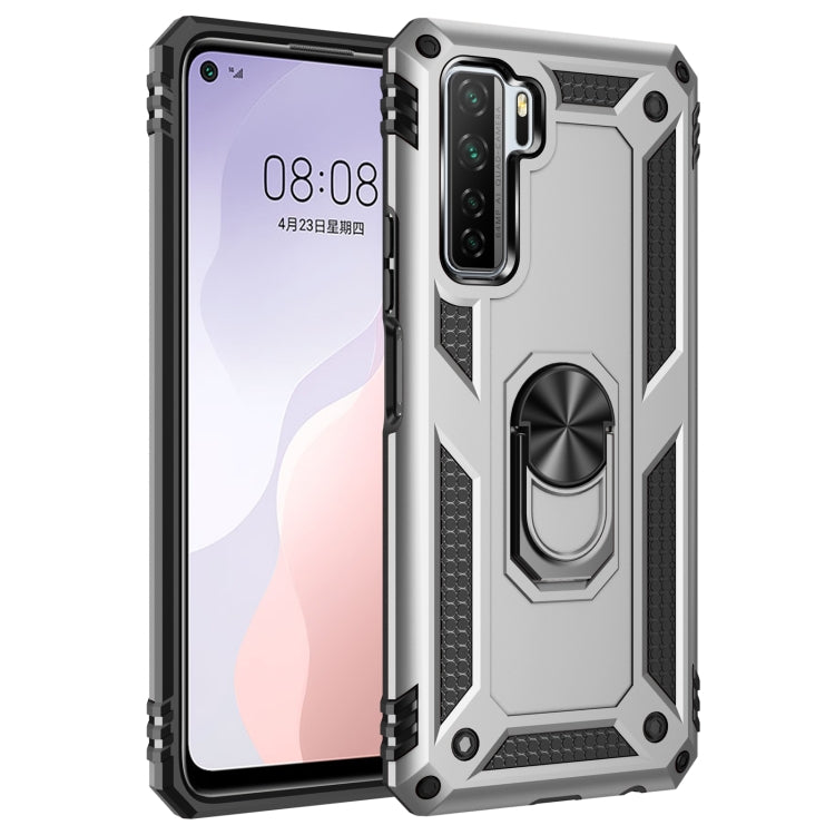 Custodia protettiva antiurto in TPU + PC con supporto girevole a 360 gradi, For Huawei P40 Lite 5G, For Xiaomi Mi 10 Ultra