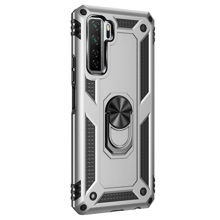 Custodia TPU e PC con supporto rotante per Huawei P40 Lite 5G