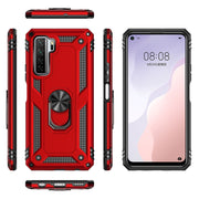 Custodia protettiva antiurto in TPU + PC con supporto girevole a 360 gradi, For Huawei P40 Lite 5G, For Xiaomi Mi 10 Ultra