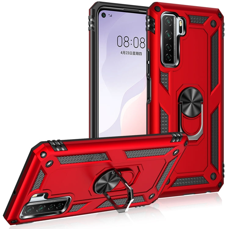 Custodia TPU e PC con supporto rotante per Huawei P40 Lite 5G