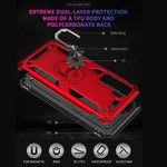Custodia TPU e PC con supporto rotante per Huawei P40 Lite 5G