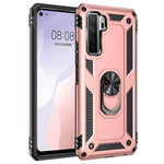 Custodia TPU e PC con supporto rotante per Huawei P40 Lite 5G