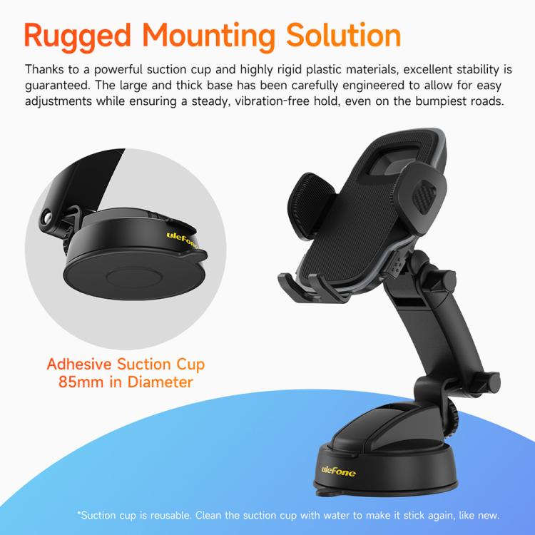 Supporto per telefono da auto/scrivania Ulefone UAN15 Armor Mount, modello standard, UAN15