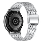 Cinturino per orologio xDfind con fibbia a sette perline in acciaio inossidabile, 20mm, 22mm