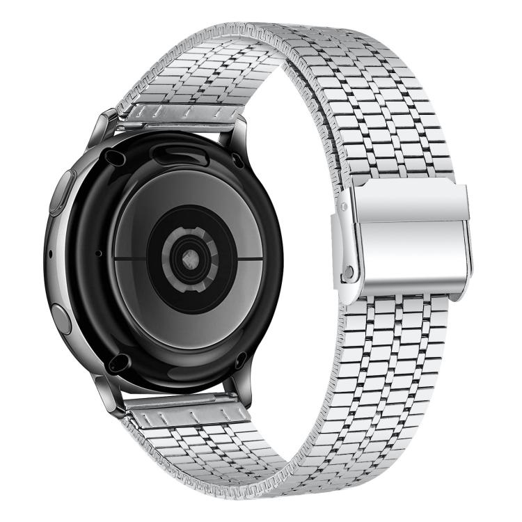 Cinturino per orologio xDfind con fibbia a sette perline in acciaio inossidabile, 20mm, 22mm